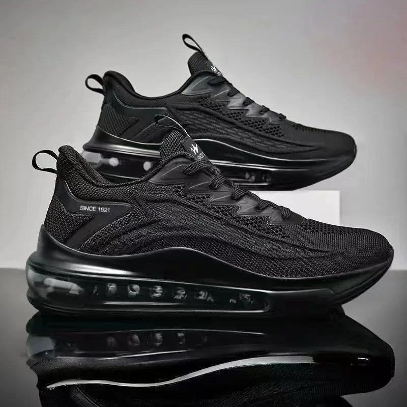 Chaussures de course à coussin d'air pour hommes, baskets décontractées tendance, respirantes et à semelle souple, pour le printemps été