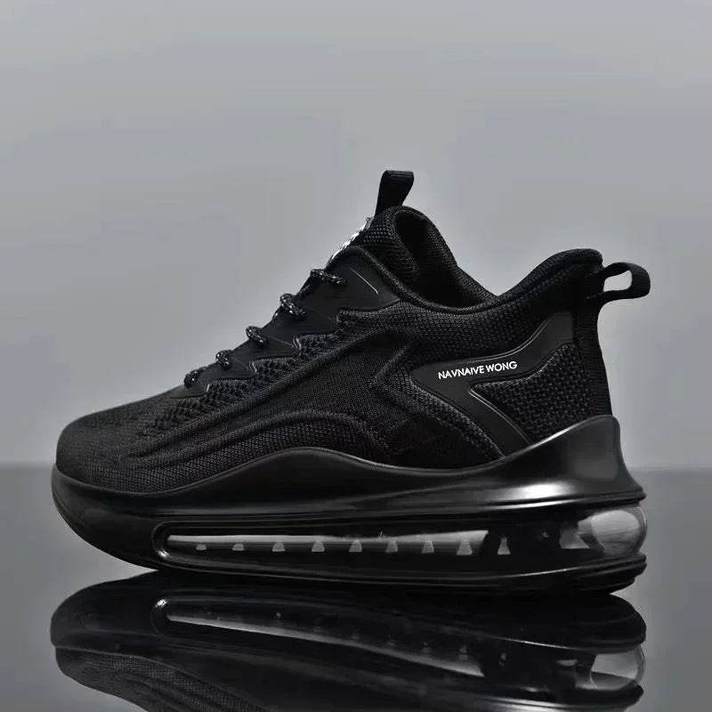 Chaussures de course à coussin d'air pour hommes, baskets décontractées tendance, respirantes et à semelle souple, pour le printemps été