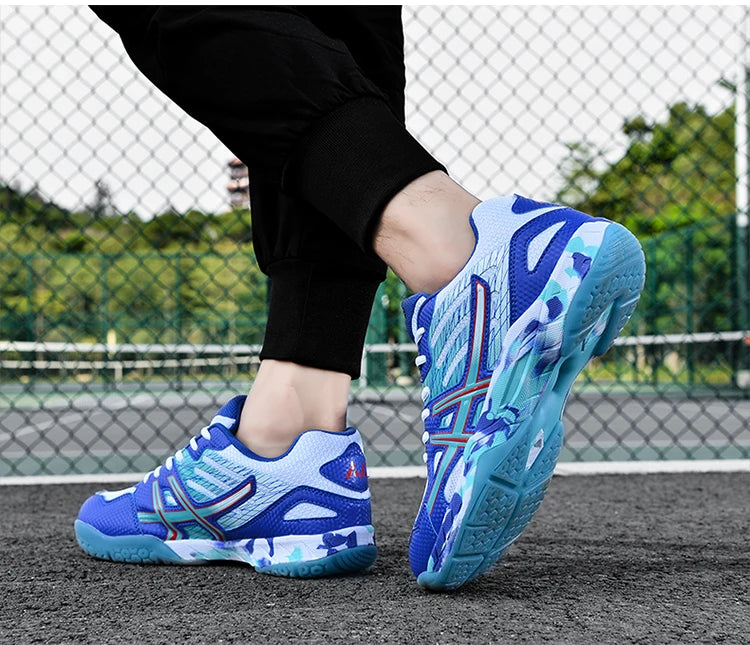 Baskets de badminton légères et respirantes pour femmes, chaussures de sport de plein air, d'athlétisme, vertes, nouvelle collection 2025