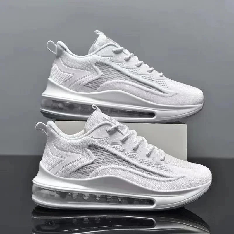 Chaussures de course à coussin d'air pour hommes, baskets décontractées tendance, respirantes et à semelle souple, pour le printemps été