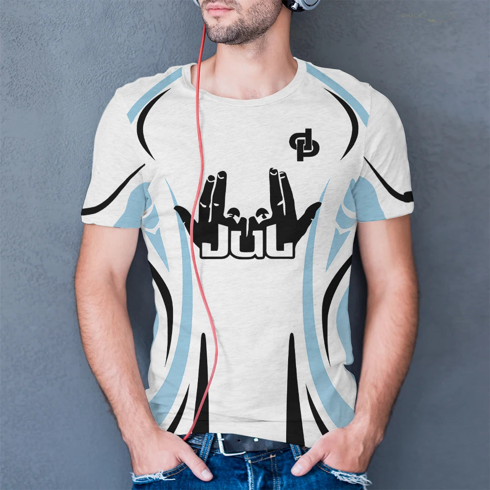 T-shirts de football pour hommes et femmes, rose, respirant, séchage rapide, entraînement, DP, mode été, décontracté, sport, 2025