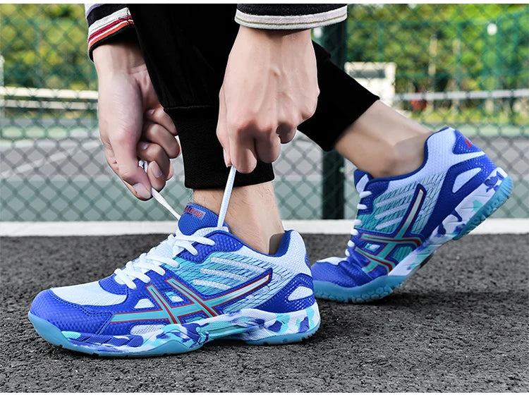 Baskets de badminton légères et respirantes pour femmes, chaussures de sport de plein air, d'athlétisme, vertes, nouvelle collection 2025