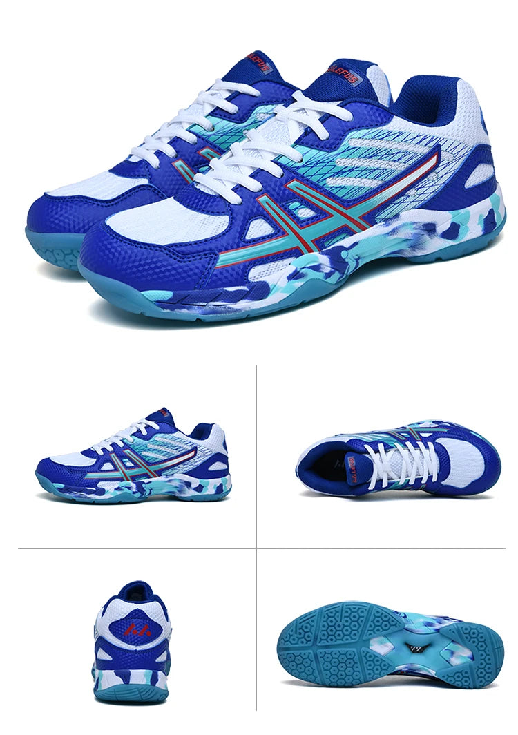 Baskets de badminton légères et respirantes pour femmes, chaussures de sport de plein air, d'athlétisme, vertes, nouvelle collection 2025