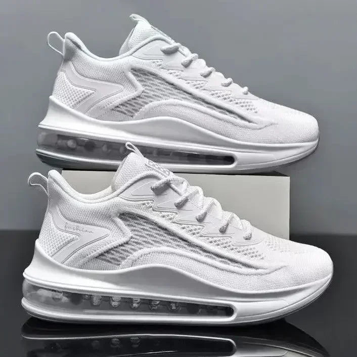 Chaussures de course à coussin d'air pour hommes, baskets décontractées tendance, respirantes et à semelle souple, pour le printemps été