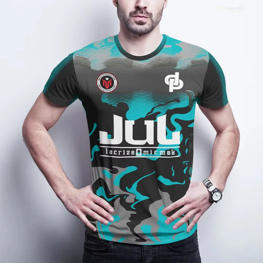 Nouveaux t-shirts de sport tendance d'été pour hommes et femmes Maillot JUL Jersey Tchikita Youth T-shirt de football respirant à séchage rapide