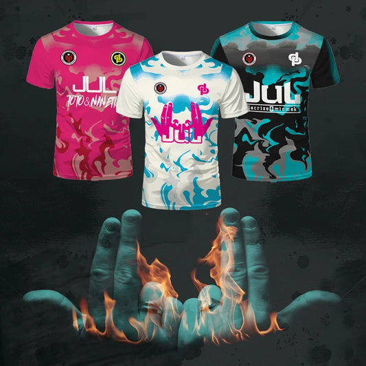 Nouveaux t-shirts de sport tendance d'été pour hommes et femmes Maillot JUL Jersey Tchikita Youth T-shirt de football respirant à séchage rapide