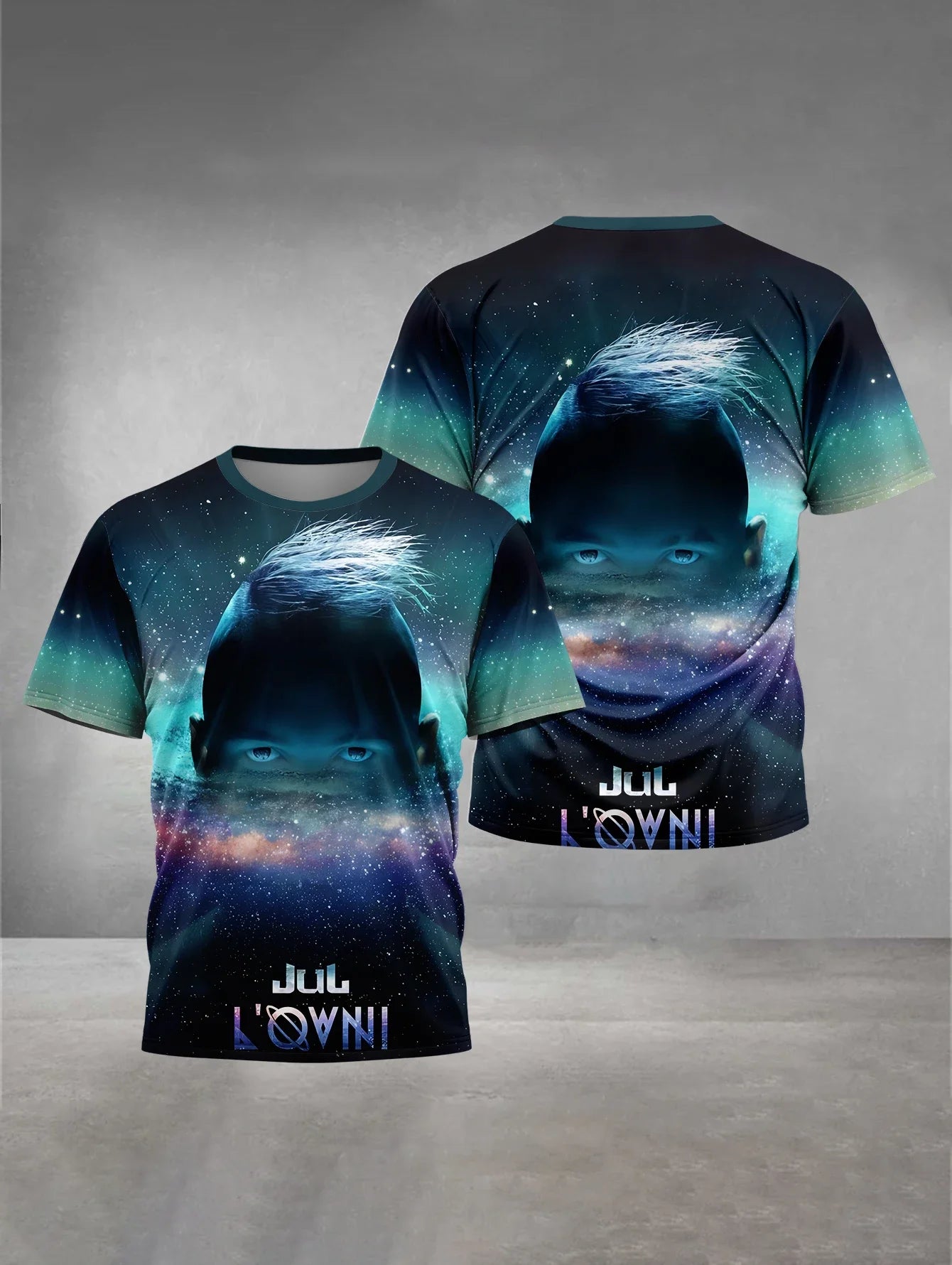 T-shirt de sport imprimé 3D à séchage rapide et respirant pour homme, style streetwear, JuL C'est Pas Des Lol, hip-hop, rock, décontracté, manches courtes