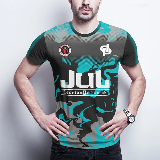 Nouveaux t-shirts de sport tendance d'été pour hommes et femmes Maillot JUL Jersey Tchikita Youth T-shirt de football respirant à séchage rapide